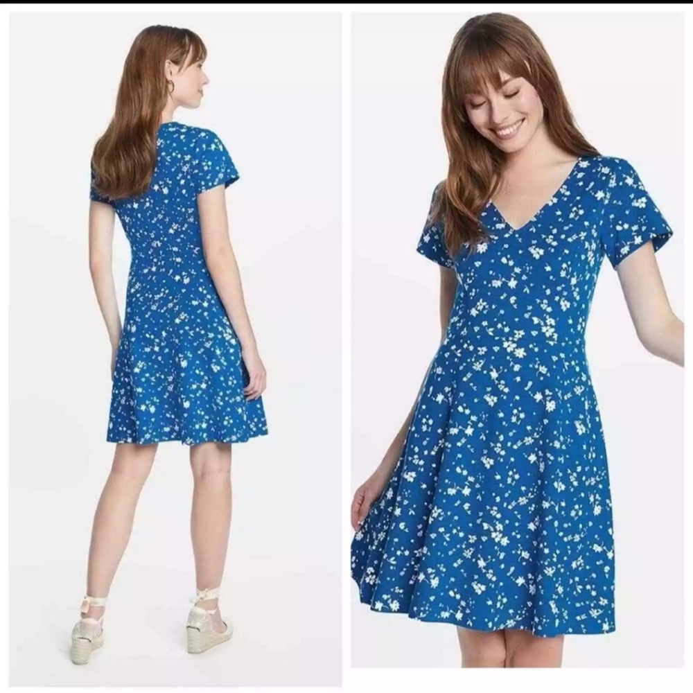 💙Draper James Dress Neck Ponte Love Circle💙